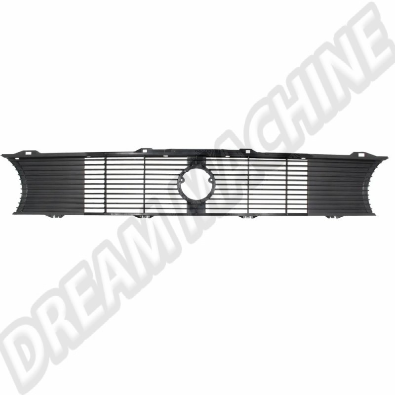 Calandre Golf Mk1 Cabriolet, Plastique Noir, 2 phares, Référence produit 171853653D, 171-853-653-D.