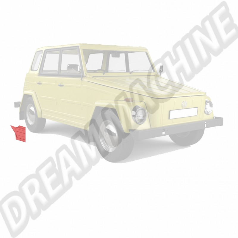 Quart Bas de Caisse VW 181 Droit