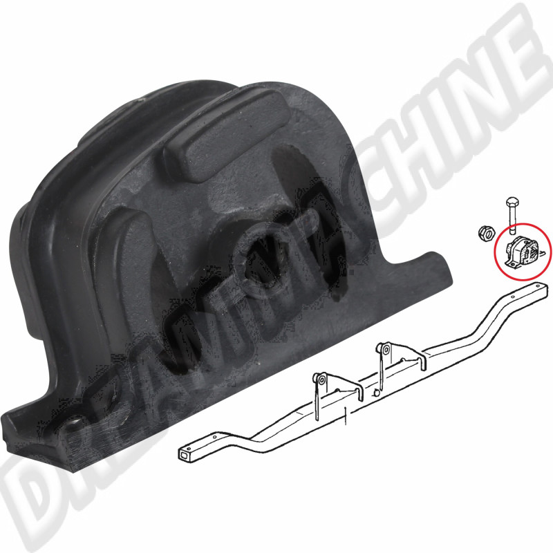 Silentbloc_support_moteur_VW_Combi_1600cc_1971-1979