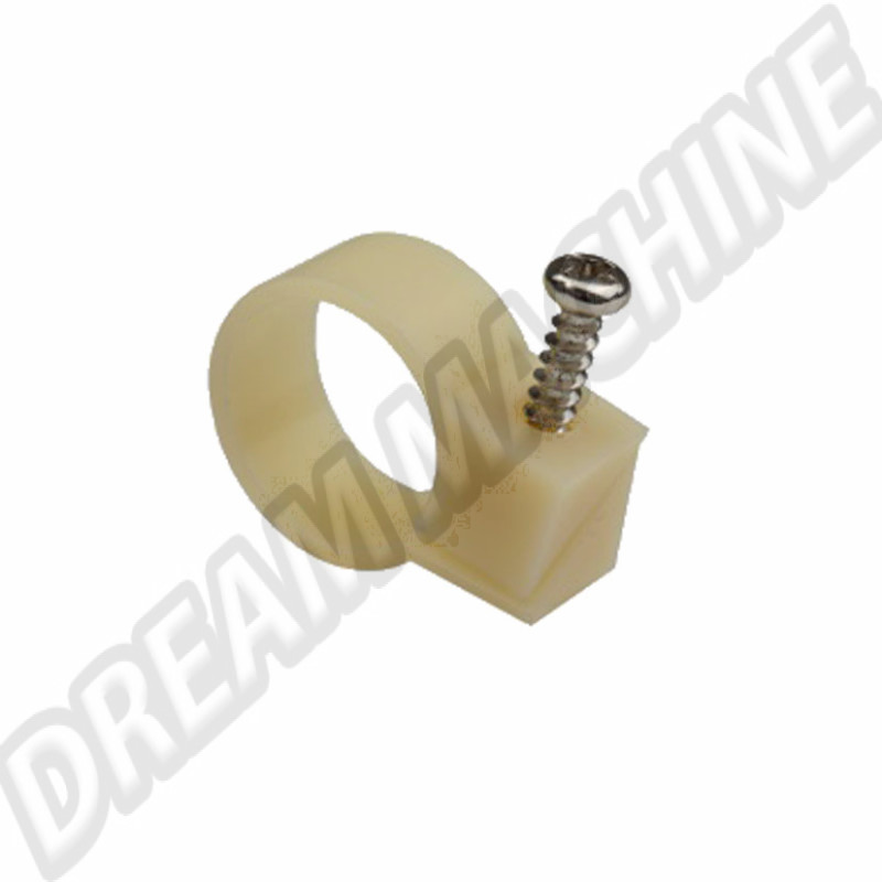 Collier tuyau frein VW, collier 16 mm Type-2 Bus, 211611403, collier plastique frein VW, Type-2 Bus freinage, pièces détachées Volkswagen