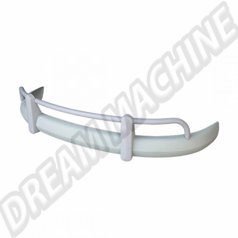 Pare-chocs avant, apprêt, Volkswagen Combi, 09/1958-07/1967, USA, complet, butoirs, supports, ferrures, 213707001, 213,707,001, 213-707-001.