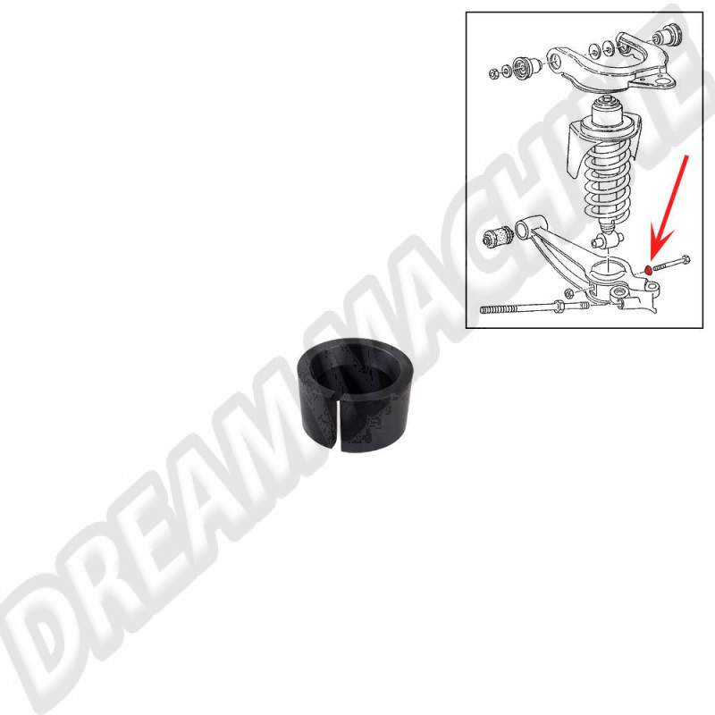 bague-conique-fixation-amortisseur-avant-vw-t25-t3-251413097