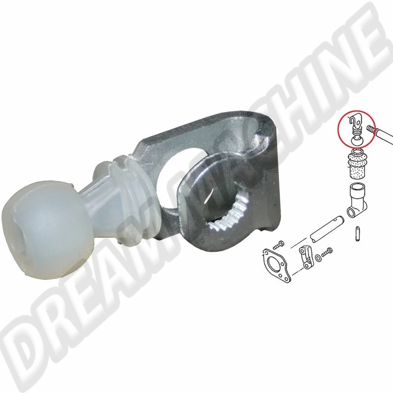 Levier de Sélection, Vitesse, VW Transporter T25, 1983-1991, 251711221F, 251 711 221 F
