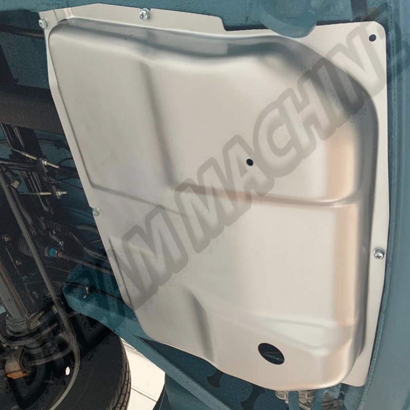 Tôle de Protection, Pédales, Sous Chassis, Volkswagen, Combi Bay, 08/71-07/79, 211703611H, 211 703 611 H