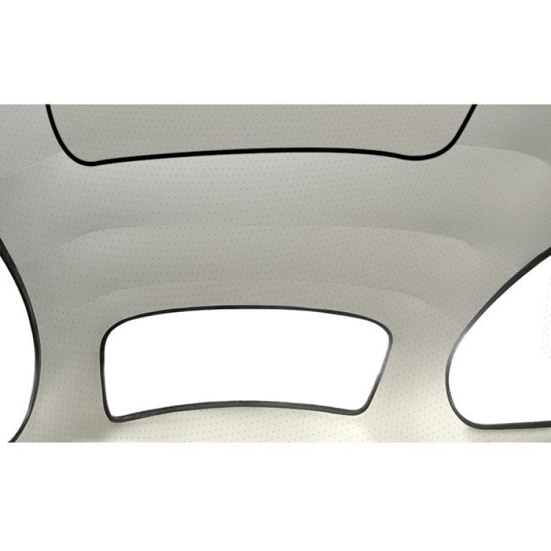 Ciel de toit vinyl blanc perforé pour modèle avec toit ouvrant 68-->72 DM92276 Sur www.dream-machine.fr