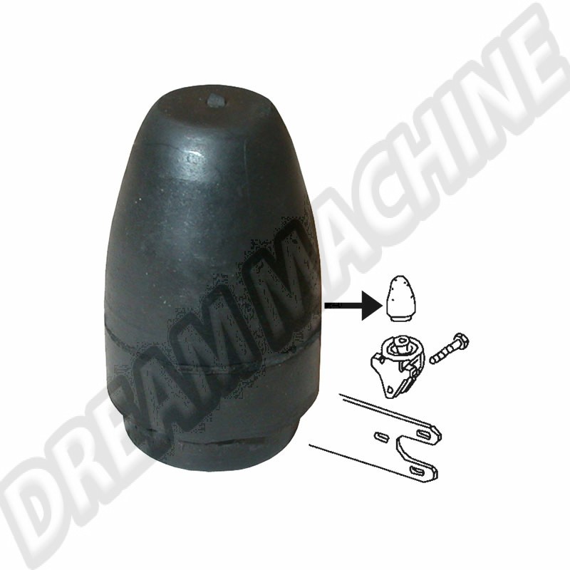 Butée de Bras de Suspension Arrière en Caoutchouc pour Volkswagen et Porsche, Référence : 311501191