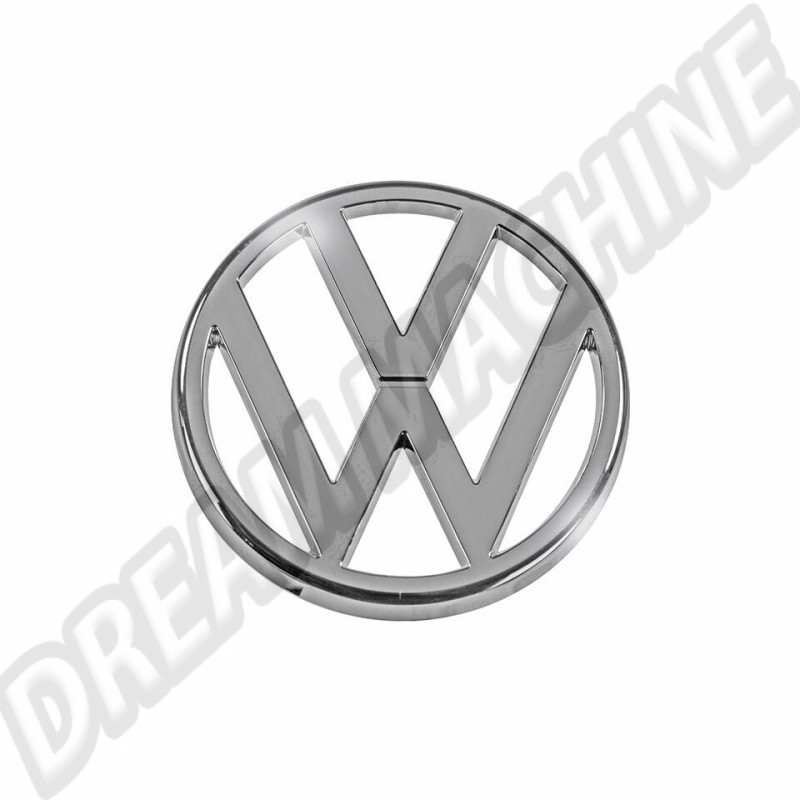 Logo Calandre Volkswagen, Golf 1, Jetta 1, Scirocco, Caddy, 321853601, 321-853-601