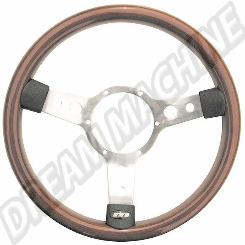 Volant bois 13.5" avec branches en alu M353SPW