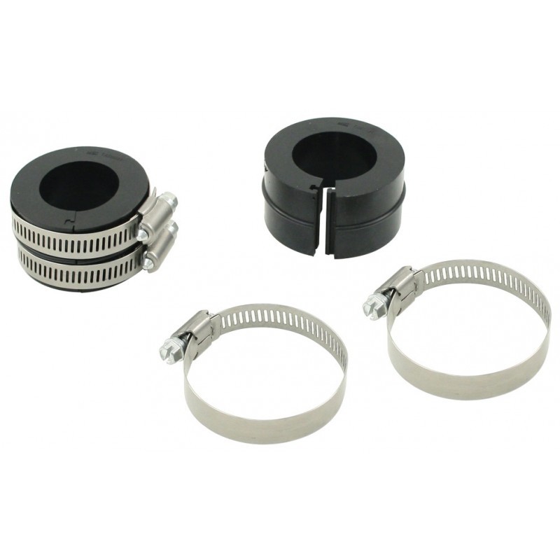 Kit manchons de pipe admission noirs fendus pour éviter le démontage du moteur  00-9960-0 Sur www.dream-machine.fr