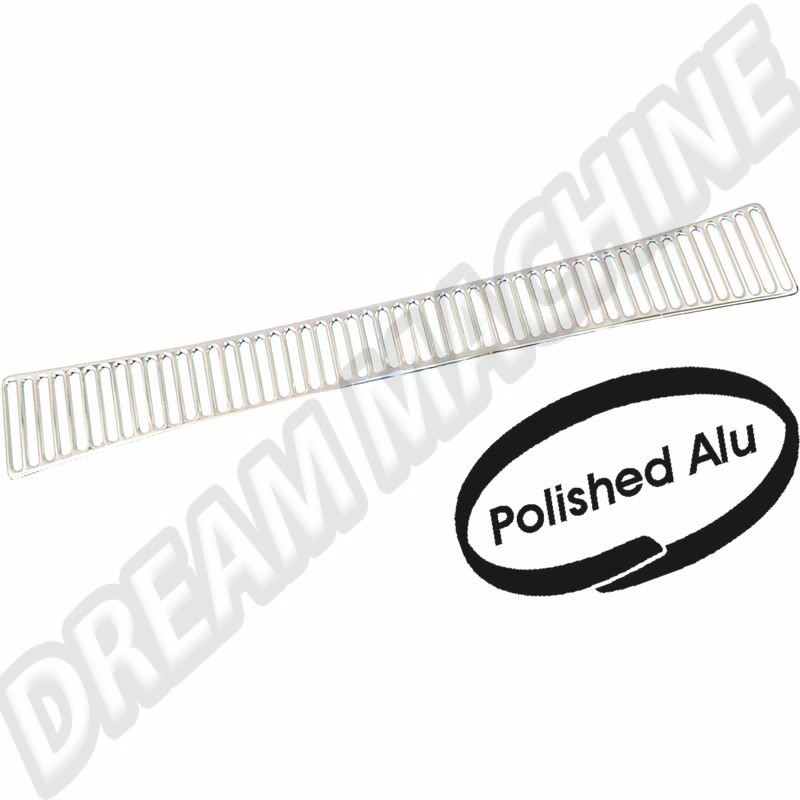 Grille, Aération, VW, Coccinelle, 1965-1971, 1302, Aluminium Poli, 00-6422-0, 00 642 20