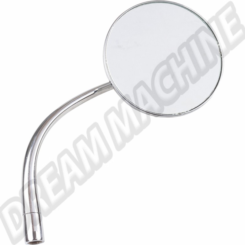 Rétroviseur Droit VW Coccinelle, Chromé, Rond, Bras Long, 111857514, 111 857 514