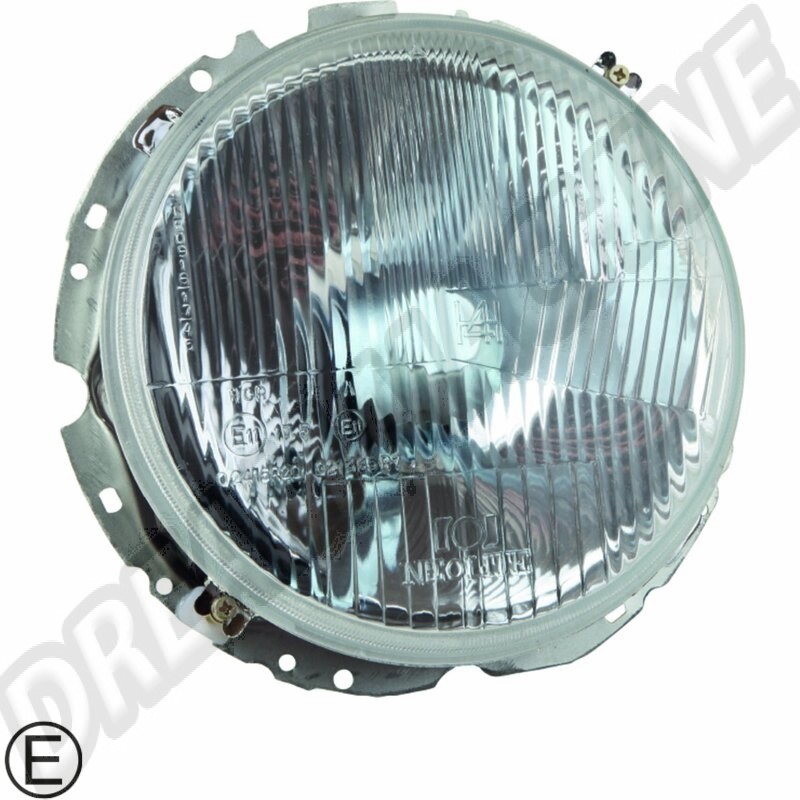 Phare avant, H4, VW 113941753HB, VW 113941753-HB, qualité standard, coccinelle, VW Golf, VW Transporter T2, VW Type 1, visibilité, sécurité, ampoule, installation