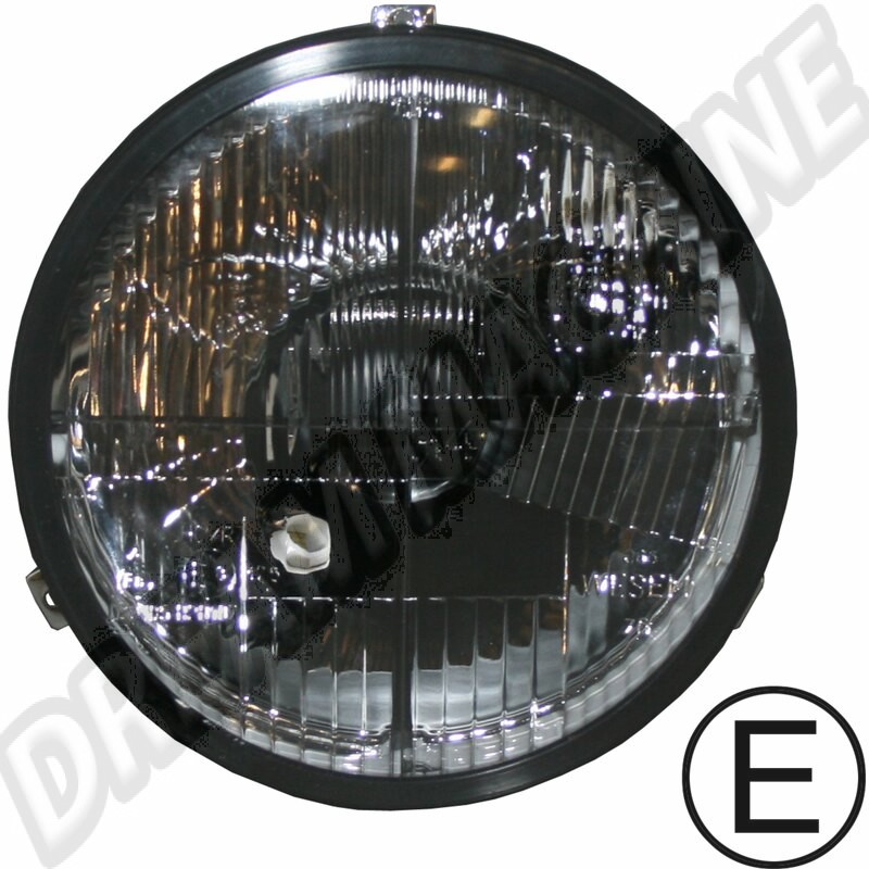 Phare fumé T25, Transporter T3 noir, 251941105A-F, phare homologué E, design moderne
