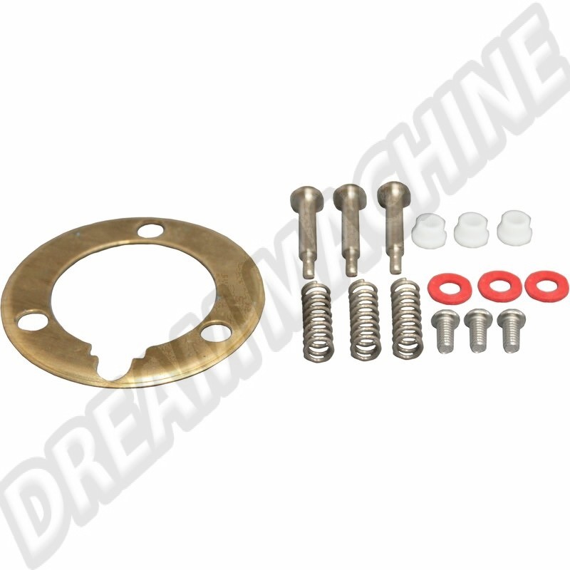 kit montage cercle de volant, bouton de klaxon, Coccinelle, Horn ring set, 113998225, 113-998-225