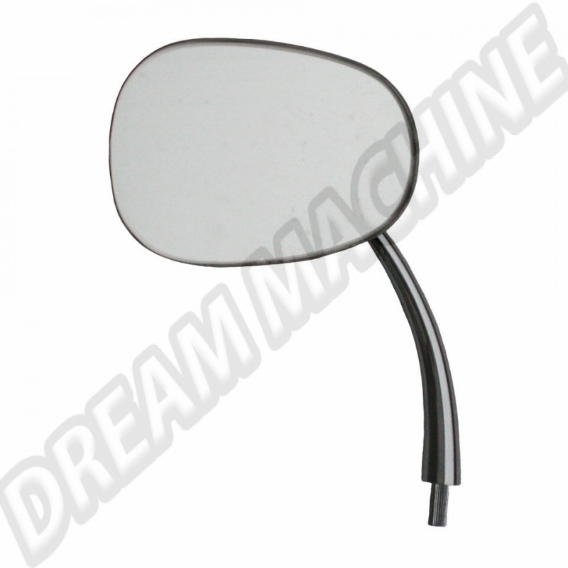 Rétroviseur Ovale Gauche Flat 4 pour Coccinelle Jusqu'à 07/1967 113857501F4