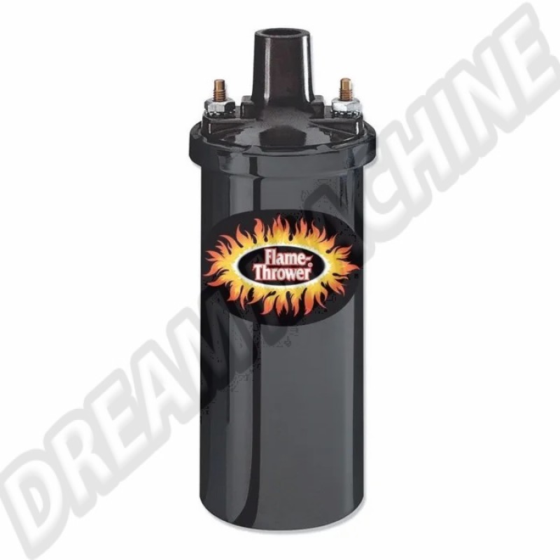 Bobine Pertronix noire Flame-Thrower 12V 40.000 Volts 3 Ohms AC90540511
