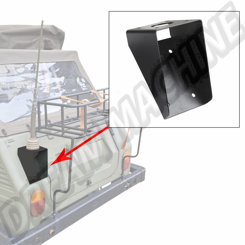 support-antenne-vw-181-renforce-noir-gauche-droite