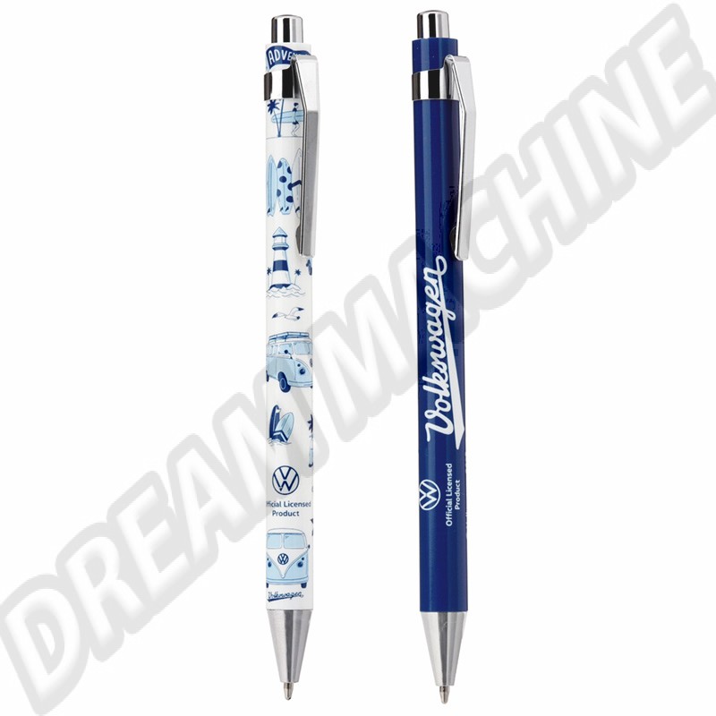 Stylos Volkswagen, Lot de 2, Van Bus Combi VW T1, PENS31, PENS-31, PENS-3-1