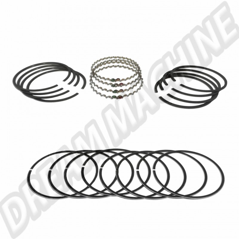 Jeu de segments de piston, 85.5mm, 1600 - Épaisseur (2x2x5) - AA Performance USA  Référence : 311198169A
