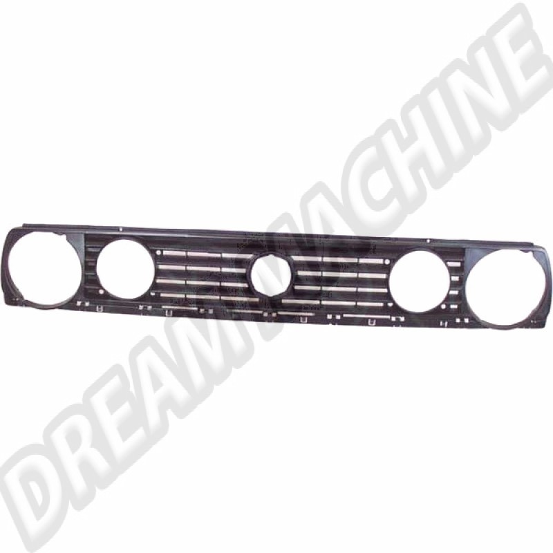 Calandre 4 phares noire pour Golf 2 8/87- DM853355 Sur www.dream-machine.fr