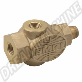 EMPI Raccord en T de Pression d'Huile pour Moteurs VW Type 1&2