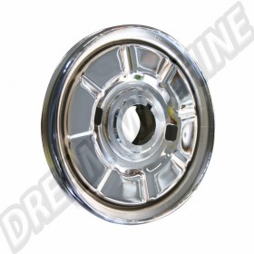 Poulie de Vilebrequin Chromée VW 1200-1600cc 1963-1979 - Référence: Empi 8969