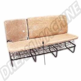 Rembourrage d'assise banquette du milieu pour VW Combi 55-63 (Réf. 211883373)