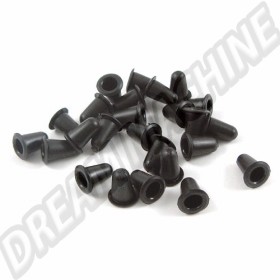 Lot de 50 Joints/Capuchons d'Agrafe pour Moulures et Garnitures de Porte pour VW Coccinelle et Type 3