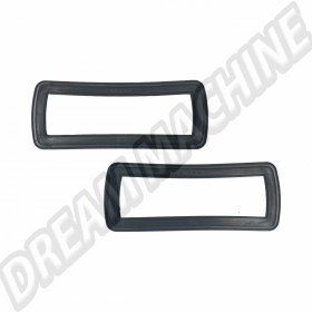 Joints pour clignotants avant entre cabochons et socles, paire Combi 07/1967 ->07/1972