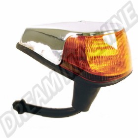 Clignotant d'Aile Gauche Large pour Volkswagen Coccinelle USA 1969-1974 et Cabriolet - 113953041N