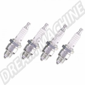 bougies ngk b6hs pour coccinelle et 181 (1960-1979), référence ngkb6hs, taille de filetage m14 x 1,25