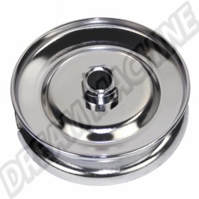 Poulie Chromée pour Alternateur/Dynamo 12 volts, Moteur Volkswagen Type 1, Référence 00-9191-0