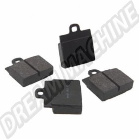 Plaquettes de frein avant à disques - Volkswagen Coccinelle 08/1965 -> 07/1971 - 4 pièces - Réf. 111698151A