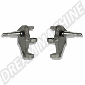 Fusées rabaissées/décalées pour freins à disque - VW Cox VW1200, VW1300, VW1500, Ghia - Réf. AC405051 (la paire)