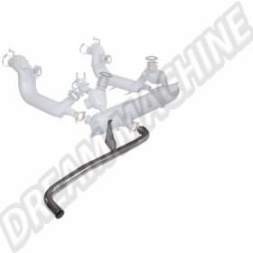 Embout / tube de sortie d'échappement inox pour Volkswagen Combi '73 et après - Qualité supérieure