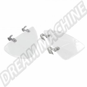 Déflecteurs d'Air Transparent pour VW Coccinelle et Combi - La Paire - Référence DM090923