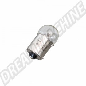 Ampoule d'éclairage de plaque arrière 6V 10W - Modèle BA15s, à l'unité