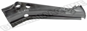 Section de conduit de chauffage avant gauche pour coccinelle 1302/03 - référence : 133801043