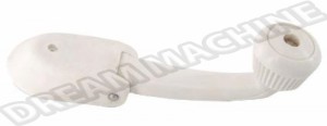 Poignée d'Ouverture de Toit Ouvrant Blanc pour Volkswagen Coccinelle, Combi T2, Transporter T25 1963-1992