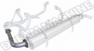 Tube Coudé d'Échappement VW Transporter T25 1.9 DF/DG/2.1 DJ (1986-1987)