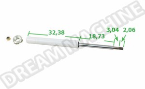 Amortisseur EMPI pour VW 1302/03 (08/1970-07/1973) avec Jambe de Force Réglable 