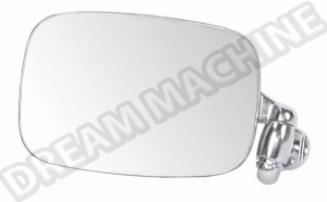 Rétroviseur Extérieur Gauche Chromé pour Karmann Ghia 08/65->