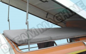 Kit de Fixations et Accessoires en Acier Inoxydable pour Lit "Continental" 2 Places sous le Toit Relevable - DM9560