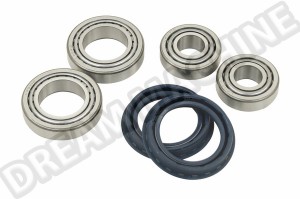Roulements avant pour VOLKSWAGEN Combi Bay Window (1968-1979) pour 2 roue - Roulement intérieur, extérieur, Joint spi