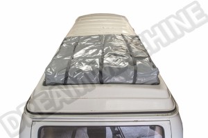 Sac en PVC Gris à Zip avec 3 Sangles - Galerie Combi Westfalia T2A