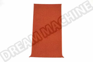 Tapis de Cabine Avant en Moquette Orange pour Combi Westfalia Bay, 08/1972 à 07/1979