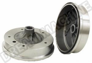 Tambour de Frein Arrière 251x52 mm, 5 Trous pour Volkswagen Combi T2 (1967-1970) - Réf: 211501615G