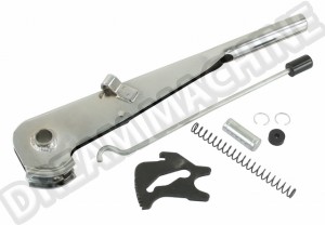 Frein à main chromé (le kit) - VW Cox 08/55-12/64, Karmann Ghia 08/55-12/64, Type 3 -01/65