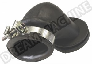 Flexible Caoutchouc Coudé pour Sortie d'Air Alternateur 70amp Moteur Type 4 VW