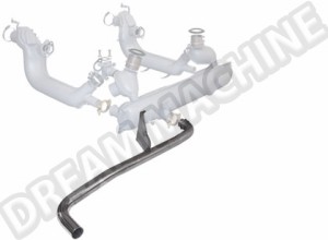Embout / tube de sortie d'échappement inox pour Volkswagen Combi '73 et après - Qualité supérieure